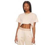 NSF CROP-SHIRT MACK in Blush