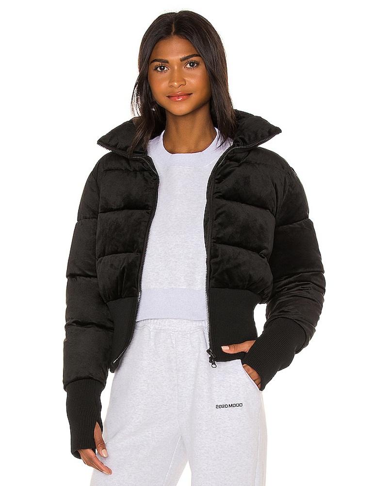 UNREAL FUR Damen Unreal Fur STEPPJACKE AMSTERDAM in Black