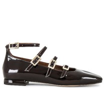 ALOHAS Luke Leather Ballet Flat in Black