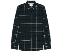 Norse Projects FLANELLHEMD in Dark Green