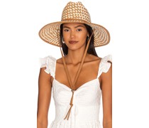 Lele Sadoughi HUT STRAW in Tan.