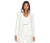 MILLY BLAZER AVERY LACE in White