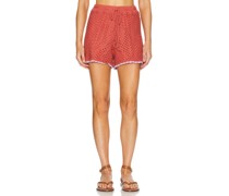 MINKPINK SHORTS CARVER in Rust