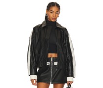 GRLFRND BLOUSONS OVERSIZED in Black