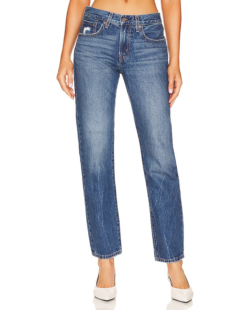 Levi's Damen LEVI'S HOSE MIDDY STRAIGHT in Denim-Medium