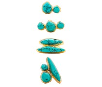 Cult Gaia RING-SET SURI in Teal