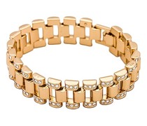 BaubleBar Ashton Bracelet in Metallic Gold.