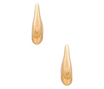 8 Other Reasons Teardrop Earring in Metallic Gold.