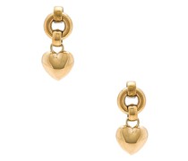 LAURA LOMBARDI OHRRINGE AMORINA in Metallic Gold.