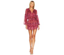 MISA Los Angeles KLEID TEYA in Burgundy