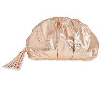 Rebecca Minkoff CLUTCH RUCHED in Blush.