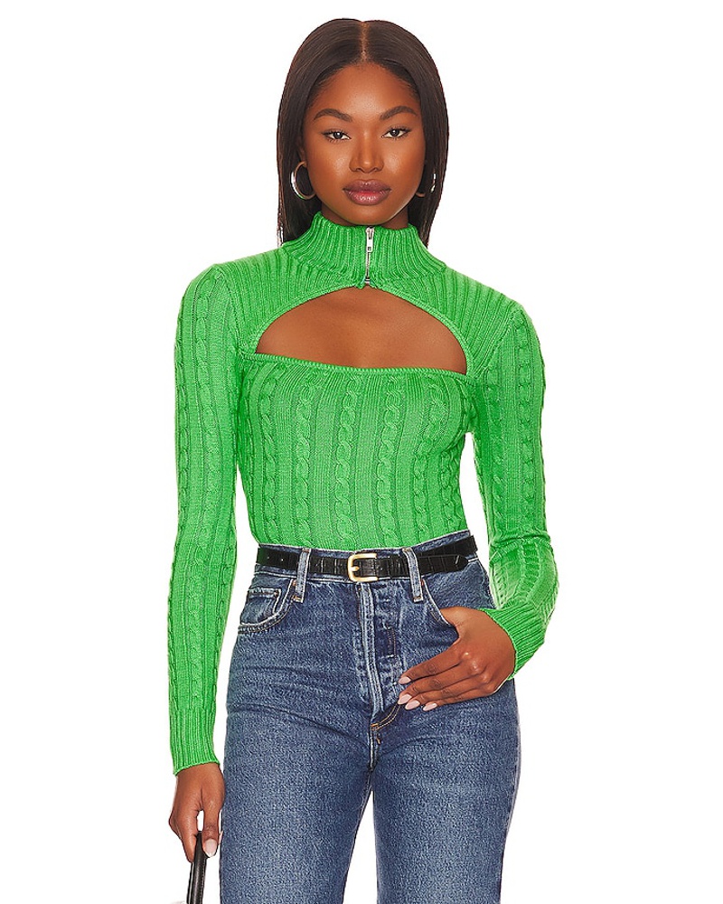 superdown Damen superdown STRICK TANYA in Green