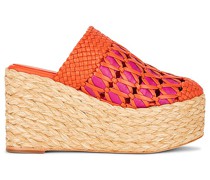 Paloma Barcelo CLOGS MIT PLATEAU NAIA in Orange