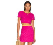 Lovers and Friends CROP-TOP LANA in Fuchsia