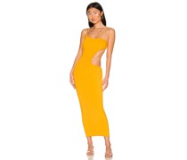 WeWoreWhat KLEID SNAKE CHAIN in Yellow