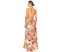 Agua Bendita MAXIKLEID FAIRY in Pink