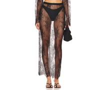 House of Harlow 1960 MAXIROCK DIONNE LACE in Black