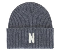 Norse Projects BEANIE in Grey.