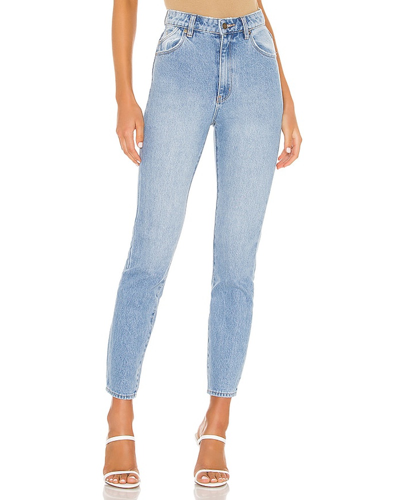 Rollas Damen ROLLA'S SLIM-HOSE MIT GERADEM BEIN DUSTERS