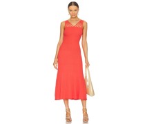 SOVERE KLEID SHIRE in Coral