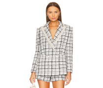 Alice + Olivia BLAZER JUSTIN in White