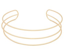 8 Other Reasons CHOKER ON THE LINE in Metallic Gold.