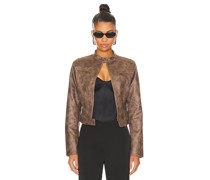 LIONESS BIKERJACKE BELLA in Chocolate