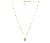 Anton Heunis HALSKETTE LONG BOX CAGE in Metallic Gold.