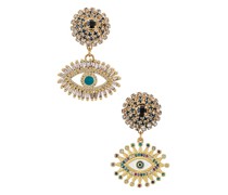 Anton Heunis OHRRING EYE in Metallic Gold.
