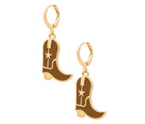 petit moments OHRRINGE YEE HAW in Brown.