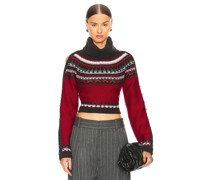 Monse KURZER PULLOVER in Red