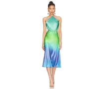ROCOCO SAND MIDI-KLEID KIKI in Blue