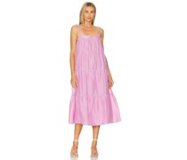 Bella Dahl Flowy Tiered Cami Dress in Pink