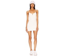 KORAL MINIKLEID DANA RIB in Cream