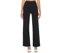 BLANKNYC JEANS MIT HOHEM BUND FRANKLIN RIBCAGE in Black