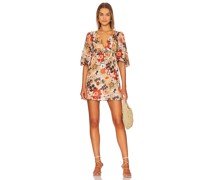 FAITHFULL THE BRAND KLEID FARIA in Tan