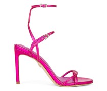 Lola Cruz SANDALETTEN HEELED in Fuchsia