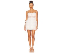 For Love & Lemons MINIKLEID JULES in White