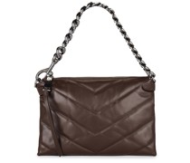Rebecca Minkoff UMHÄNGETASCHE EDIE in Brown.