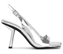 Jeffrey Campbell SANDALE SURREALIST in Metallic Silver