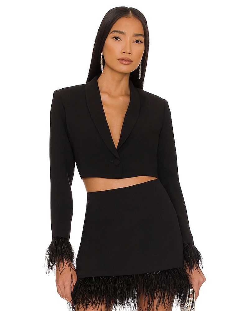 Amanda Uprichard Damen Amanda Uprichard BLAZER DESSA in Black