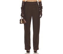 Helsa HOSE CROSSOVER SUIT in Chocolate
