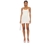 GUIZIO MINIKLEID MIT NECKHOLDER in White