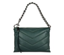 Rebecca Minkoff UMHÄNGETASCHE EDIE in Dark Green.