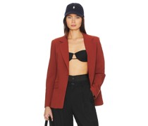 1. STATE Exposed Dart Classic Blazer in Rust