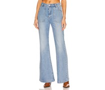 ROLLA'S HOSE MIT AUSGESTELLTEM BEIN EASTCOAST in Blue