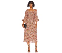 MINKPINK MIDI-KLEID WILLOW in Burgundy