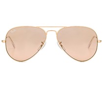 Ray-Ban SONNENBRILLE AVIATOR in Brown.