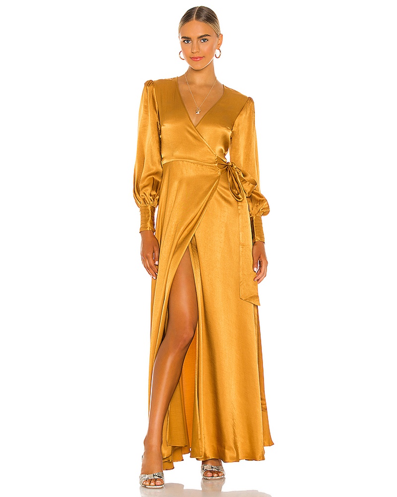 House of Harlow 1960 Damen House of Harlow 1960 WICKELKLEID MAXI in Yellow House of Harlow 1960 Damen House of Harlow 1960 WICKELKLEID MAXI in Yellow