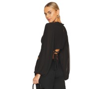 FRAME OBERTEIL CUTOUT in Black